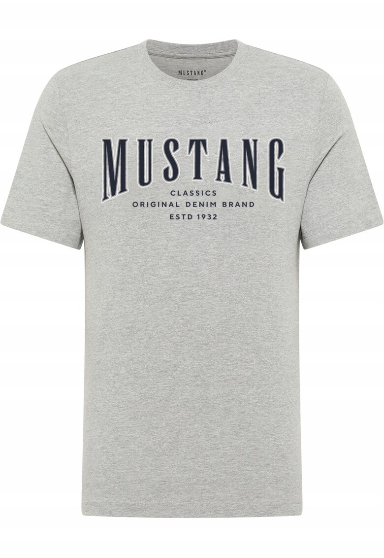 Tricou barbati Style Alex - gri - bumbac - regular fit -