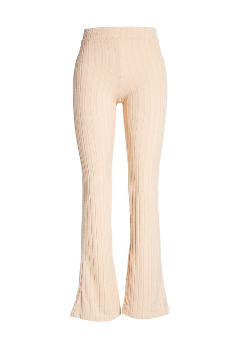 Pantaloni Dama - Bej - Evazati - L 2030