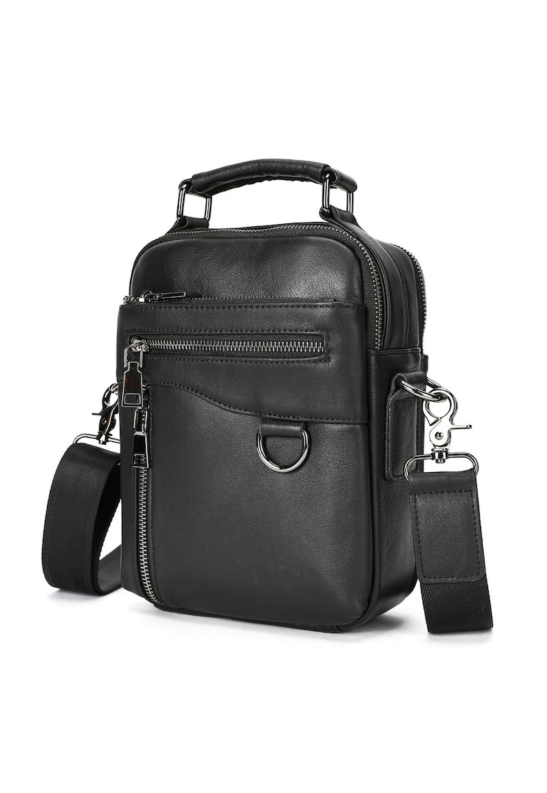 Genti barbati Busy - Negru Grant