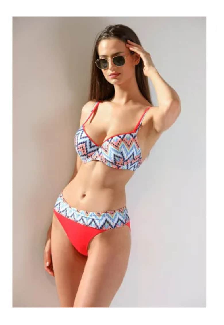 Chiloti costum de baie DS618 imprimat-
