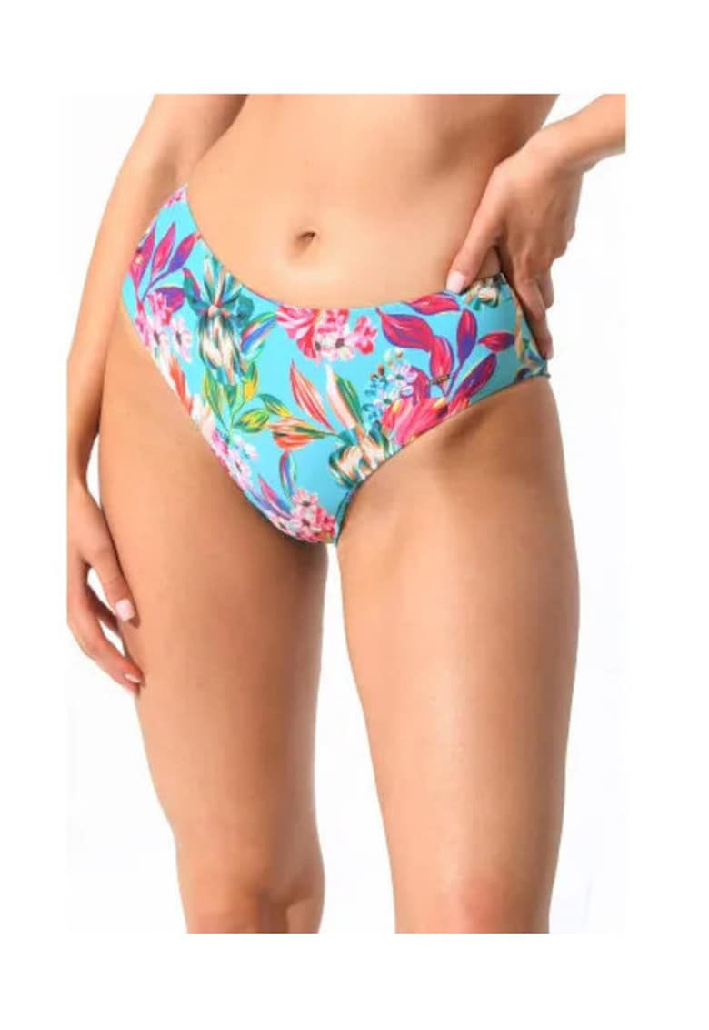 Slip cu model floral - Multicolor