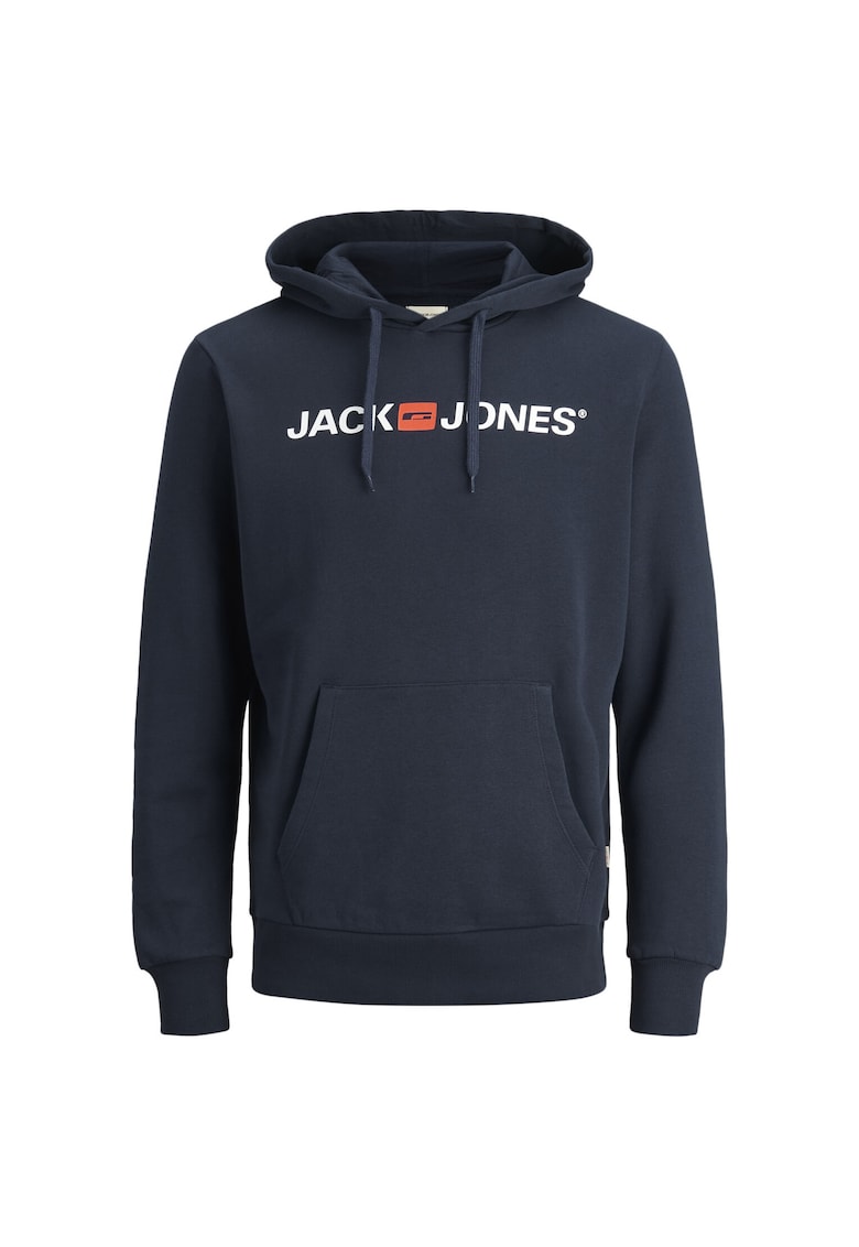 Hanorac JACK &JONES Corp Old Logo 15393 - Albastru inchis