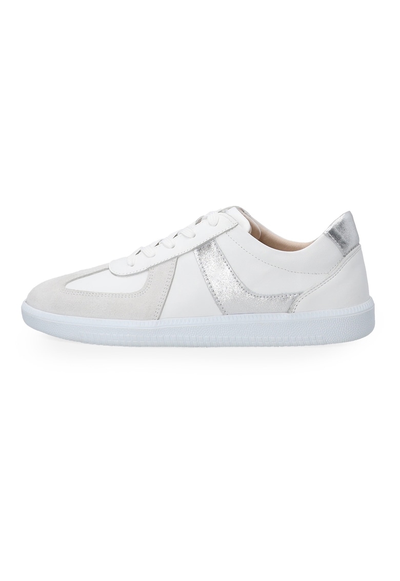 Pantofi sport din piele cu insertii de piele intoarsa