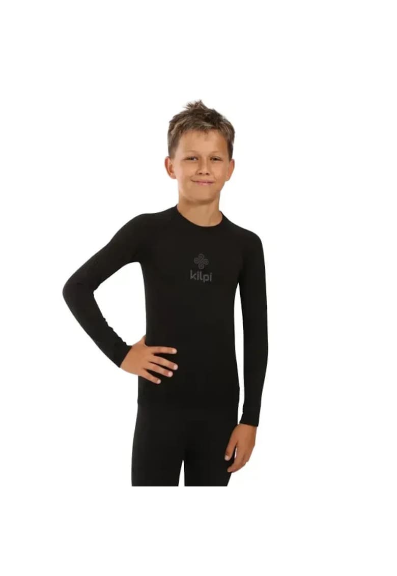 Bluza termica Nathan - Negru - Copii