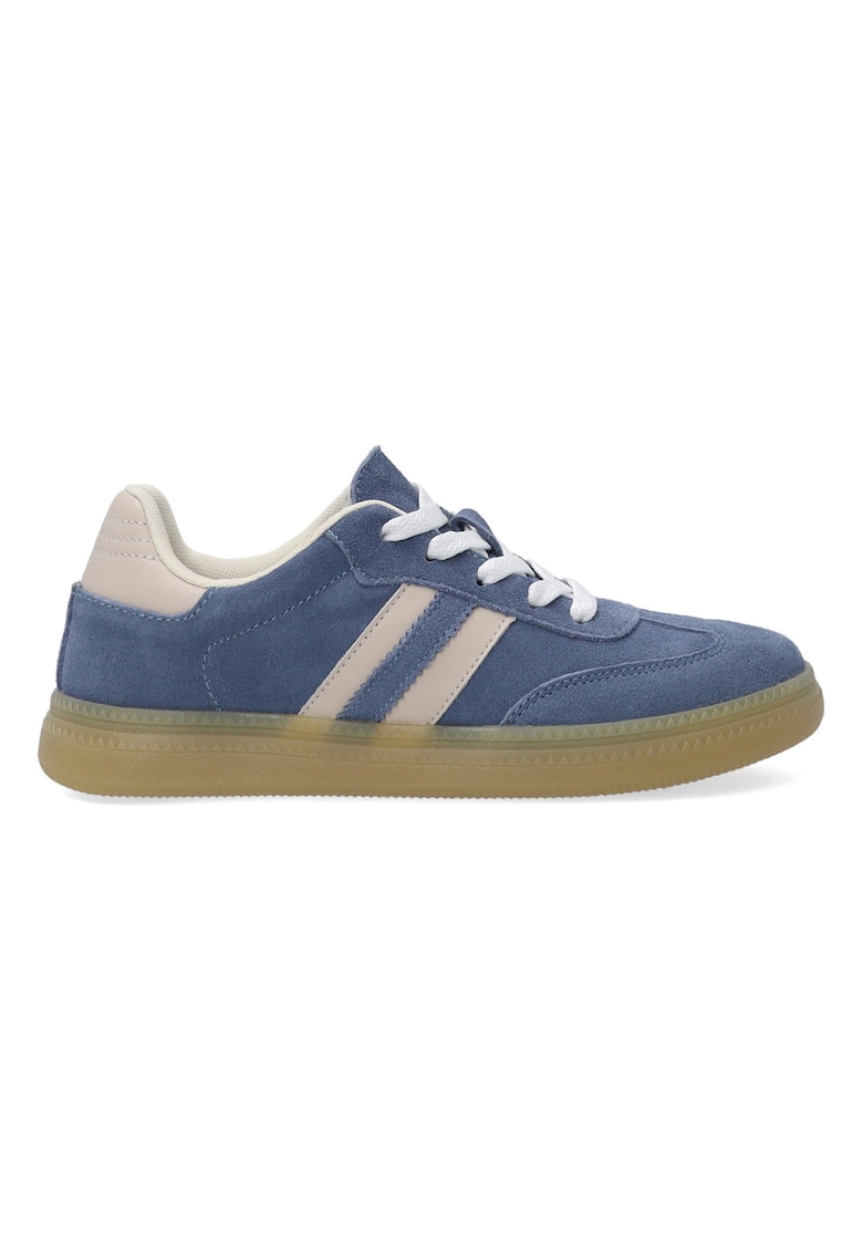 Pantofi sport din piele intoarsa .
