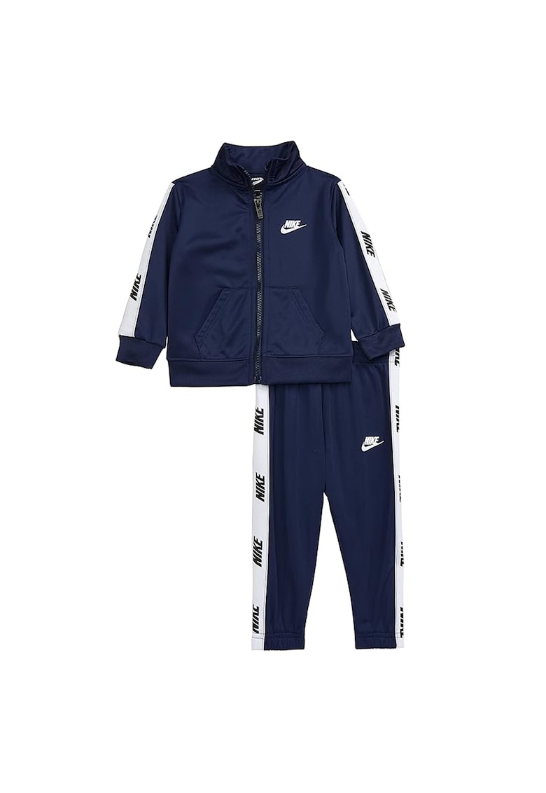 Trening copii - Logo si fermoar - Negru - 2 Piese 1115 - Albastru inchis