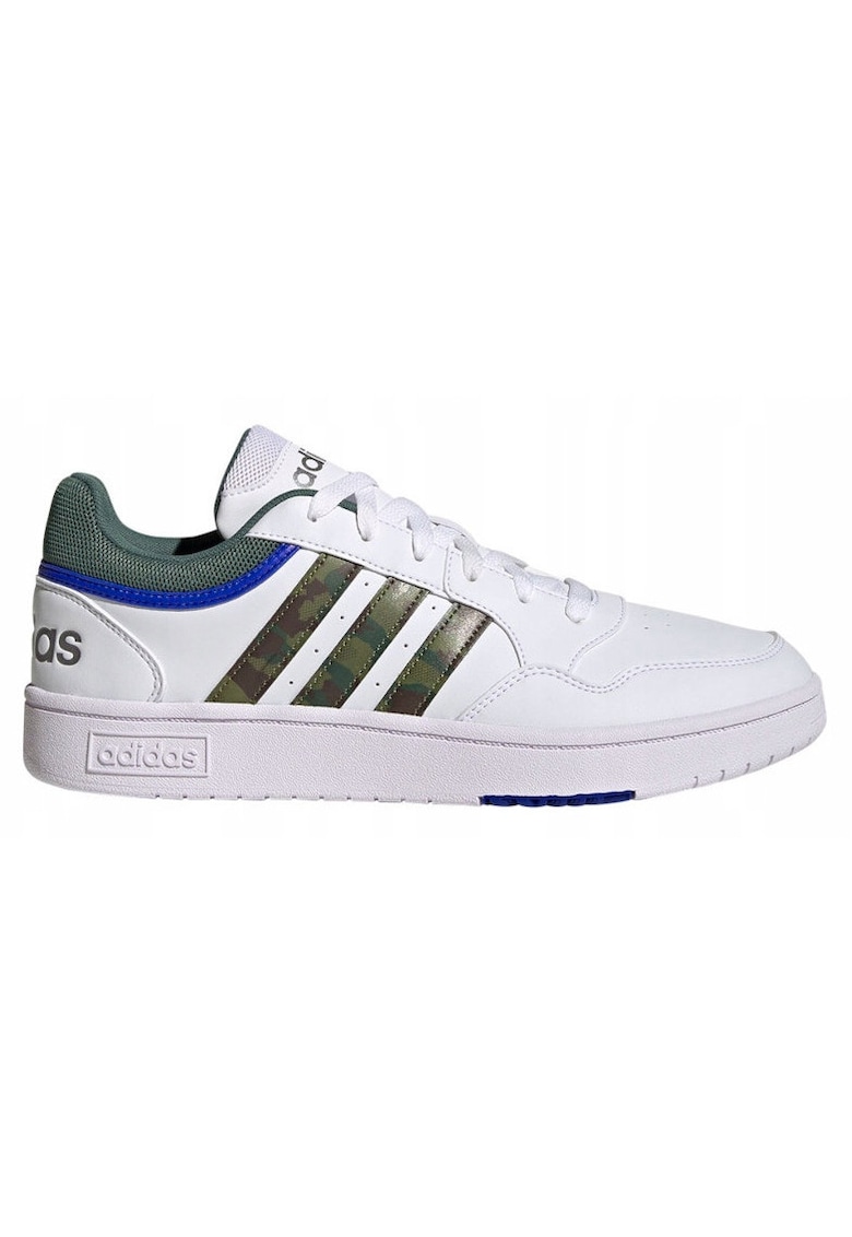 Pantofi sport din piele ecologica cu tetalii perforate Hoops