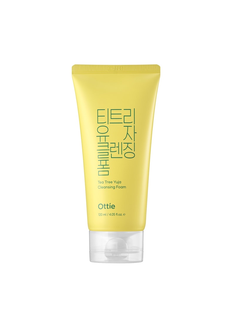 Spuma de curatare faciala cu arbore de ceai Tea Tree Yuja Cleansing Foam 120 ml
