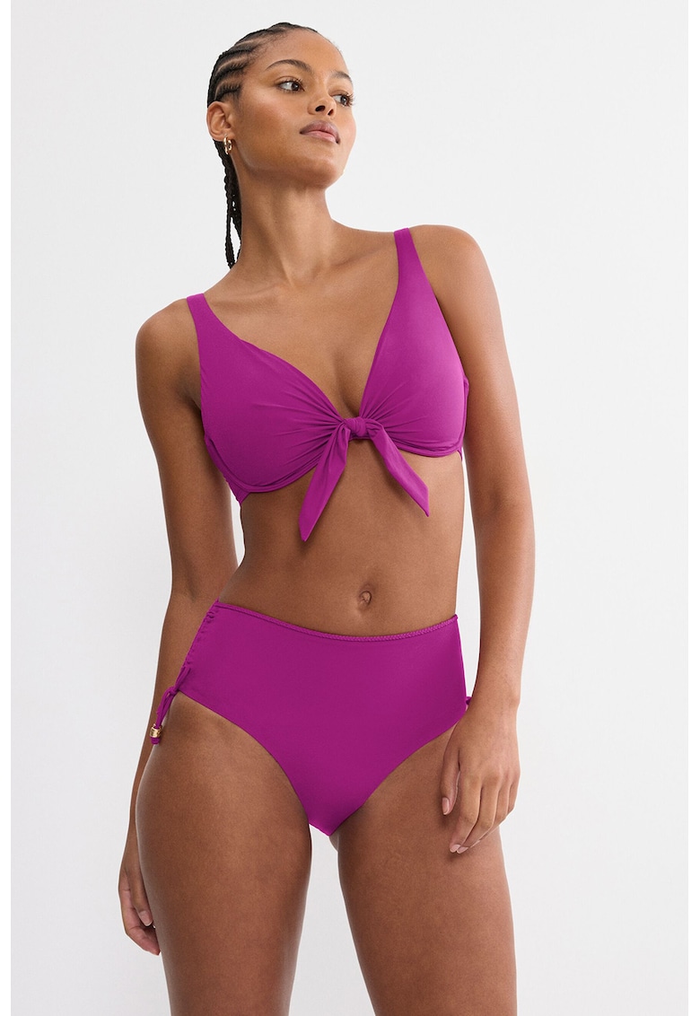 Sutien de baie cu burete Summer Twist - Violet