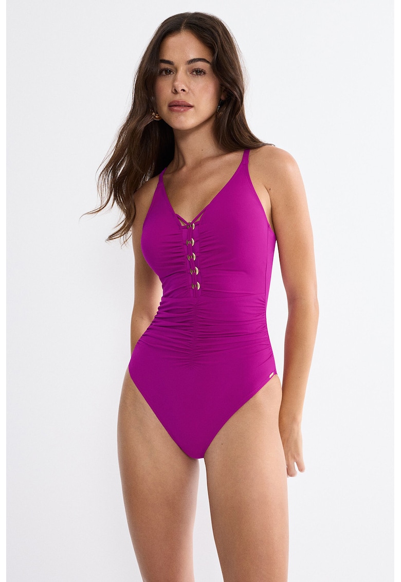Costum de baie intreg Summer Twist - Violet