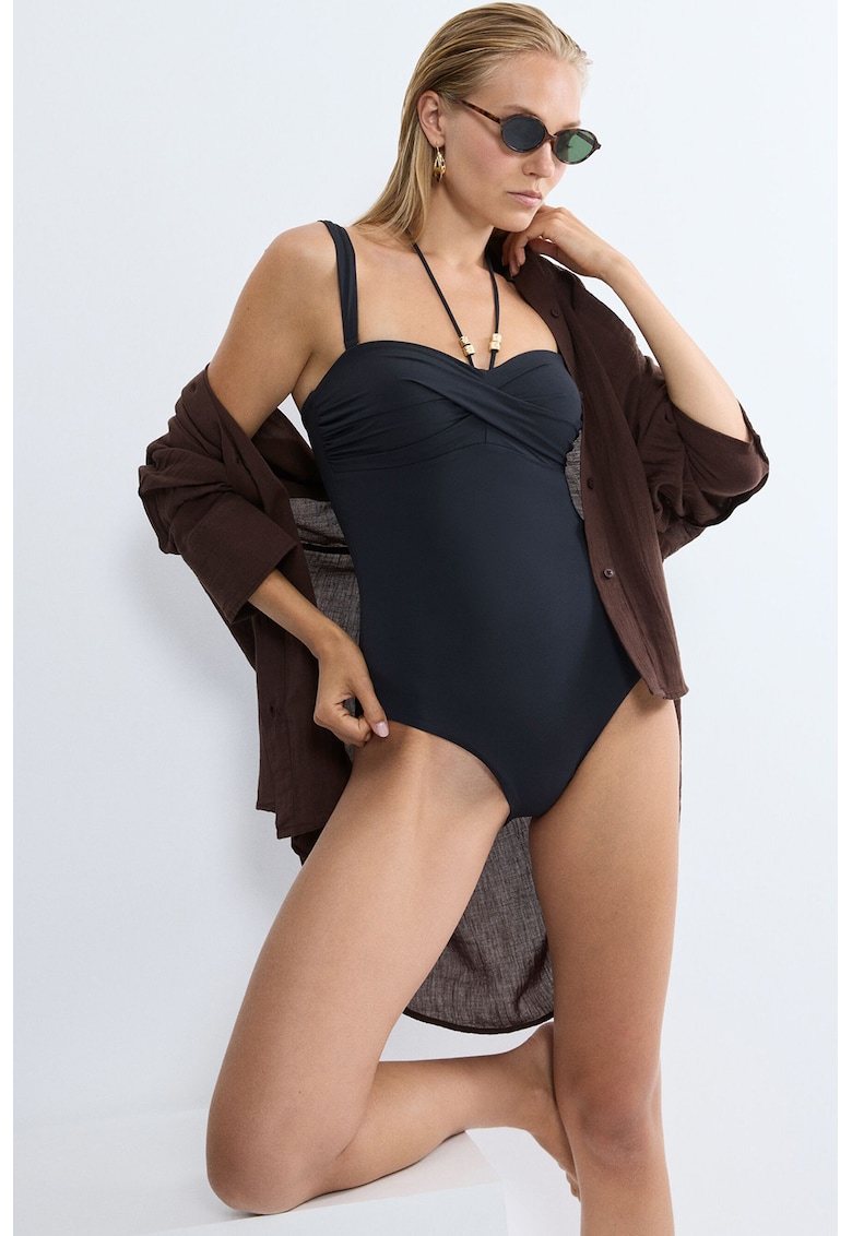Costum de baie intreg Summer Twist - Negru
