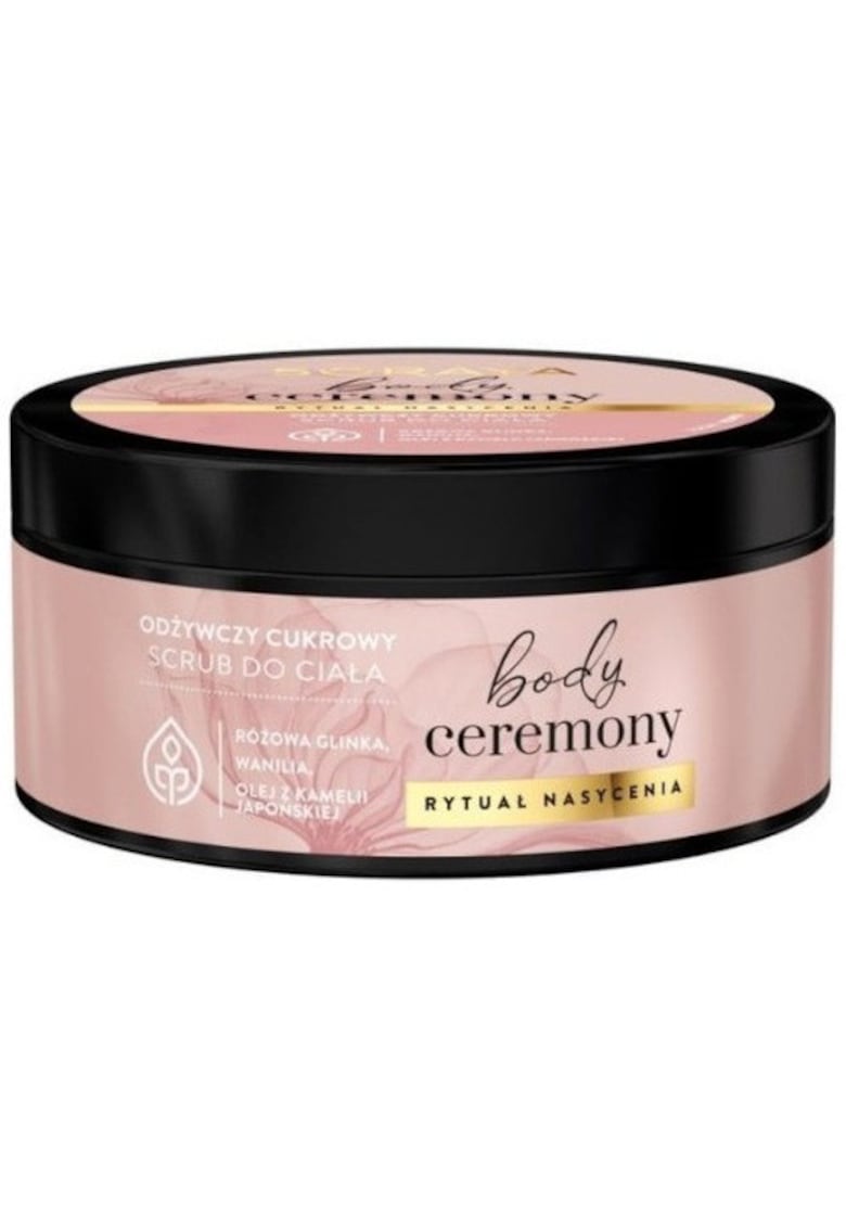 Scrub de corp Body Ceremony - Exfoliere si nutritie - 200 g