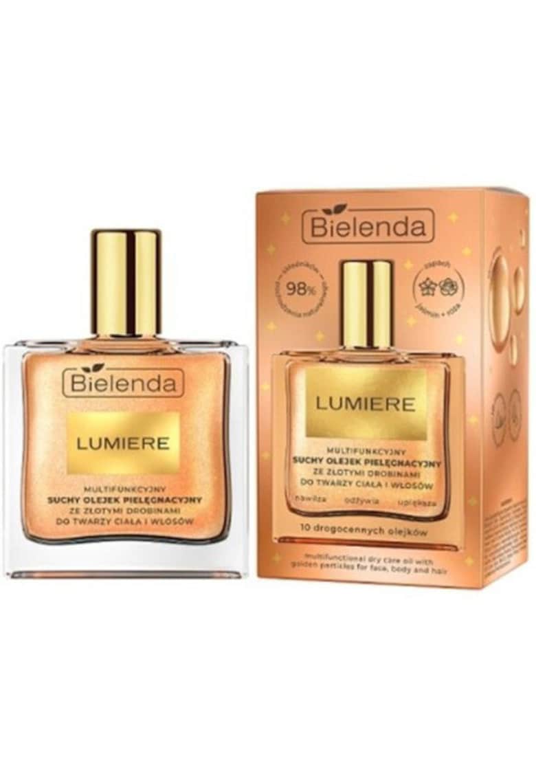 Ulei uscat cu particule aurii - Lumiere - pentru stralucire - 50 ml