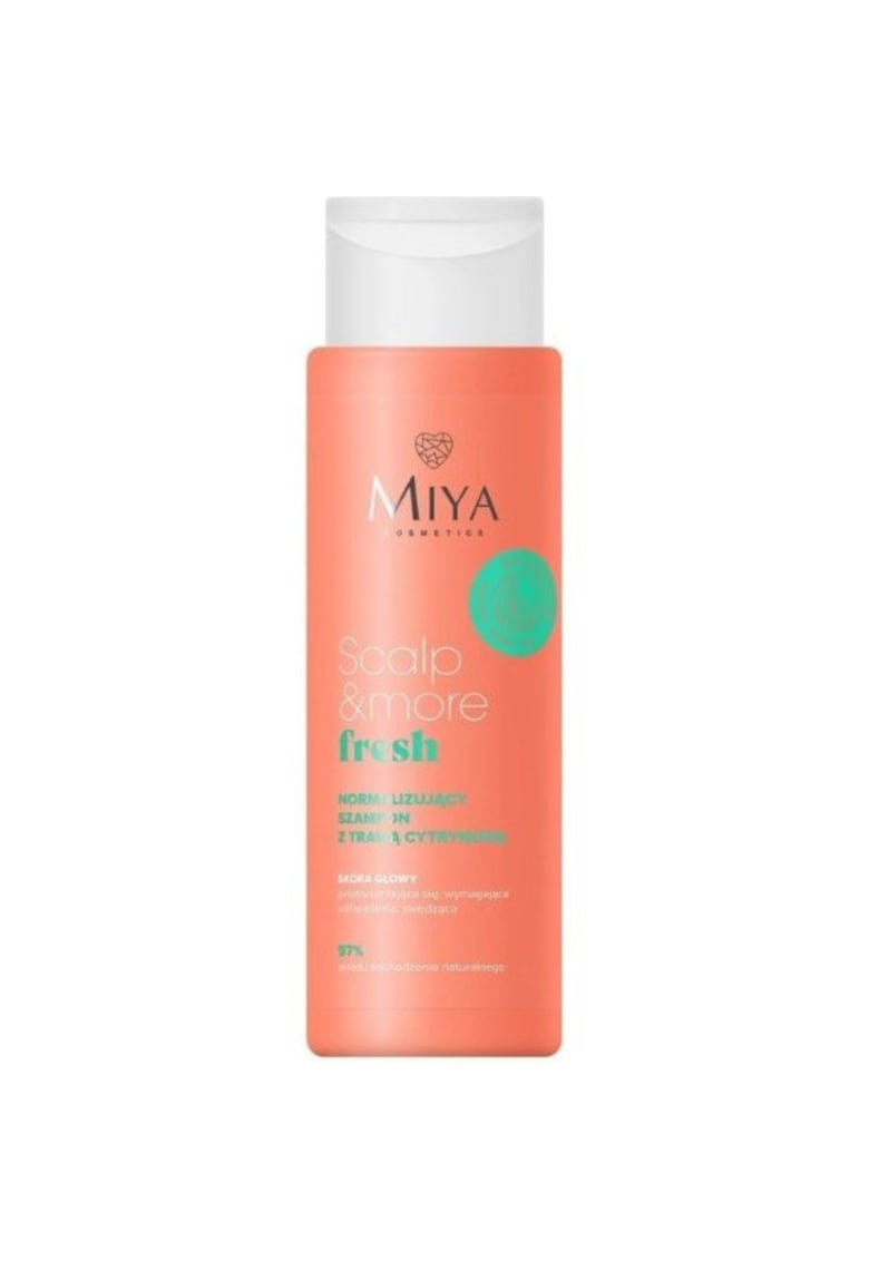 Sampon normalizator - Scalp&More - Curatare si echilibrare scalp cu lemongrass - 300 ml