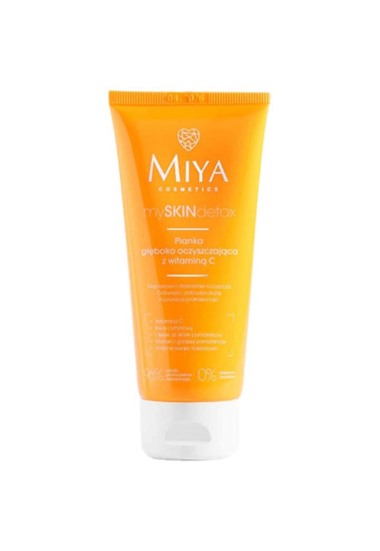 Spuma de curatare - mySKINdetox - Curatare cu vitamina C - 100 ml