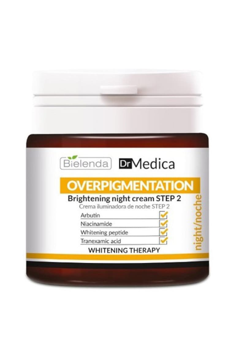 Crema iluminatoare noapte - Dr Medica Overpigmentation - uniformizarea tonului pielii STEP 2 - 50 ml