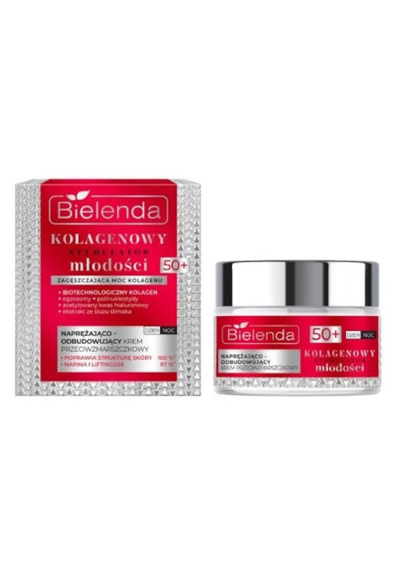 Crema antirid 50+ - Collagen Youth Stimulator - fermitate și reconstrucție - 50 ml