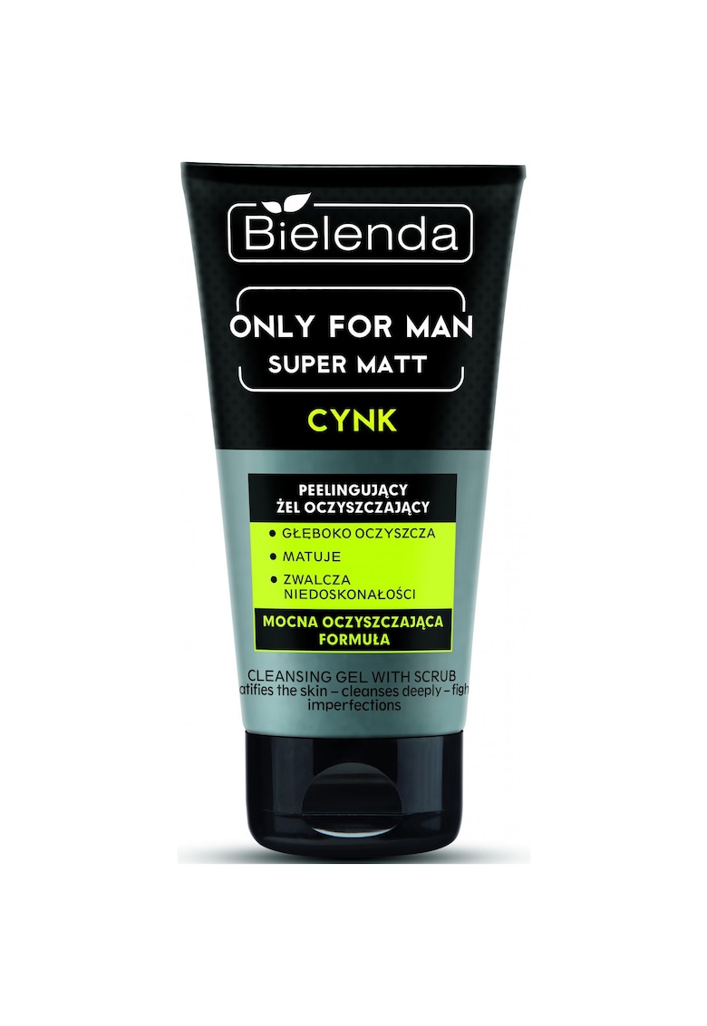 Gel fața - Only For Men - Super Mat - control sebum - 150 g