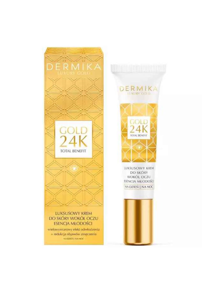 Crema ochi - Luxury Gold 24K - Regenerare si netezire - 15 ml