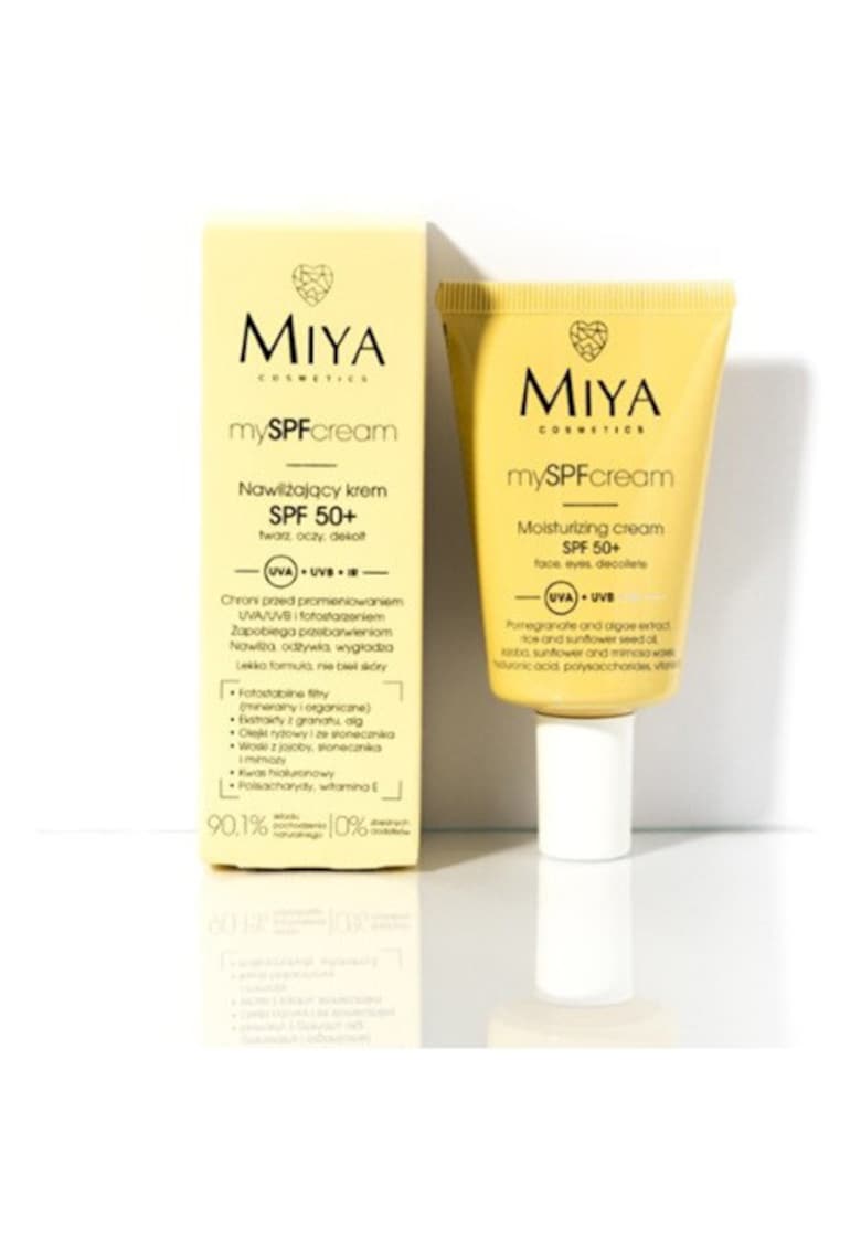 Crema SPF50+ - mySPFcream - Protectie solara fata ochi decolteu hidratanta - 40 ml
