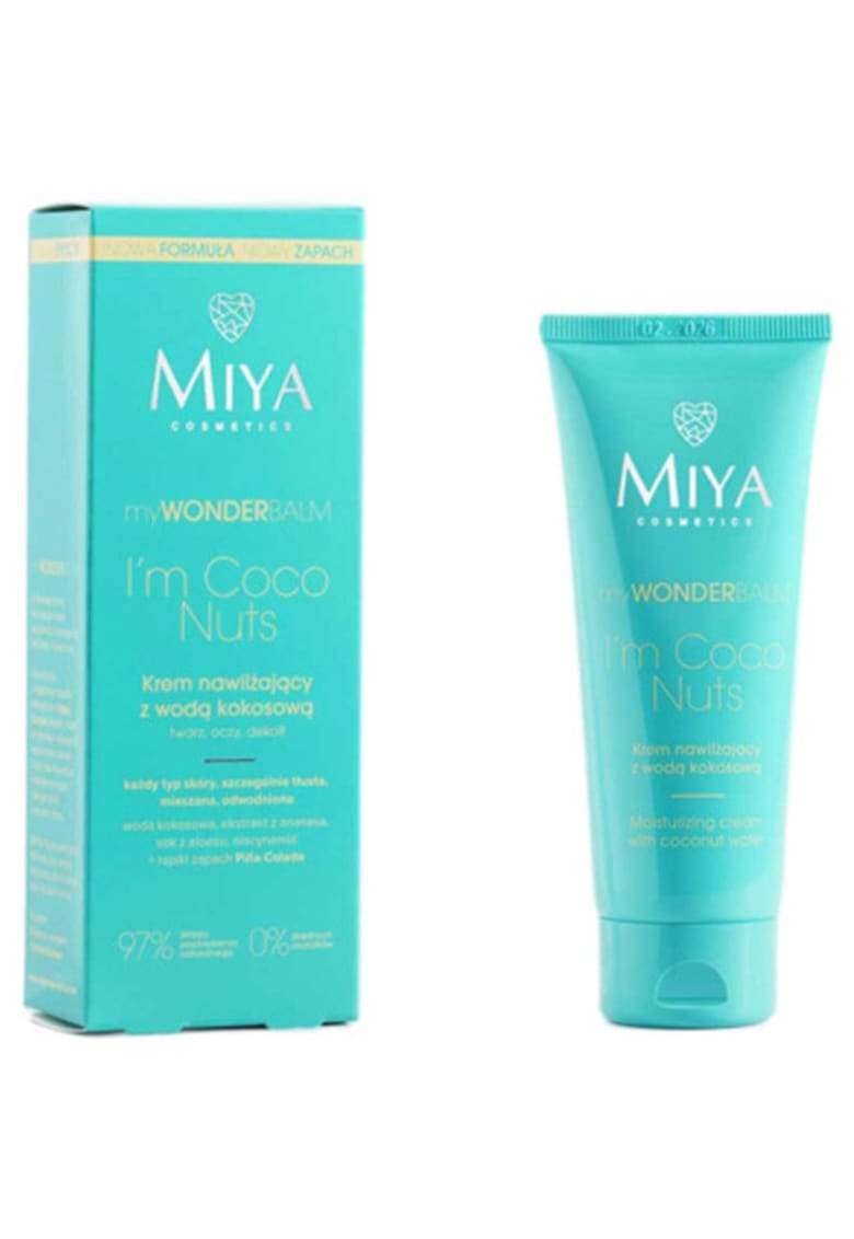 Crema faciala - Wonderbalm - Hidratare cu apa de cocos - 75 ml