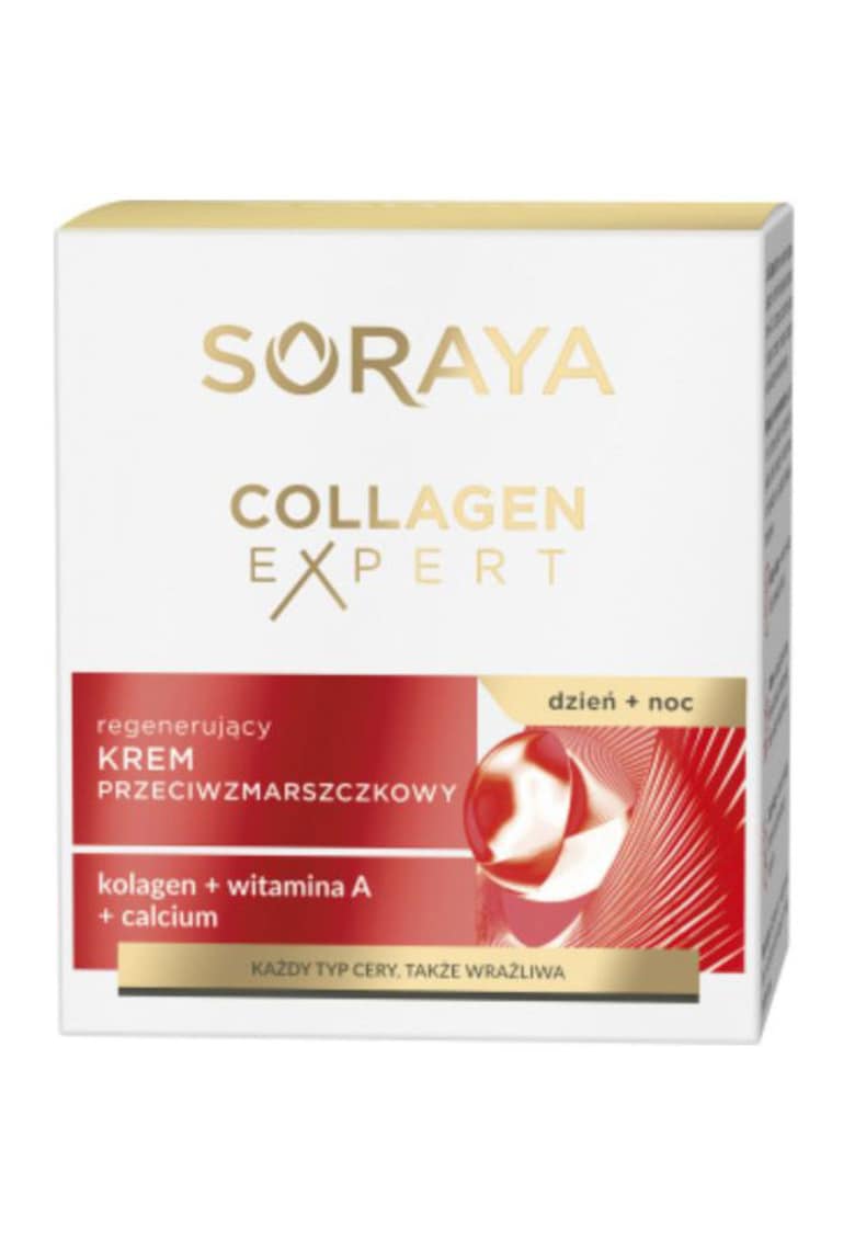 Crema faciala Collagen Expert - Regenerare zi/noapte cu efect antirid - 50 ml