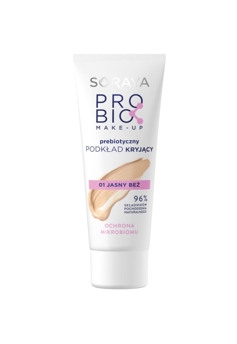Fond de ten Probio Make-Up - Machiaj prebiotic hidratant - 30 ml - Light beige