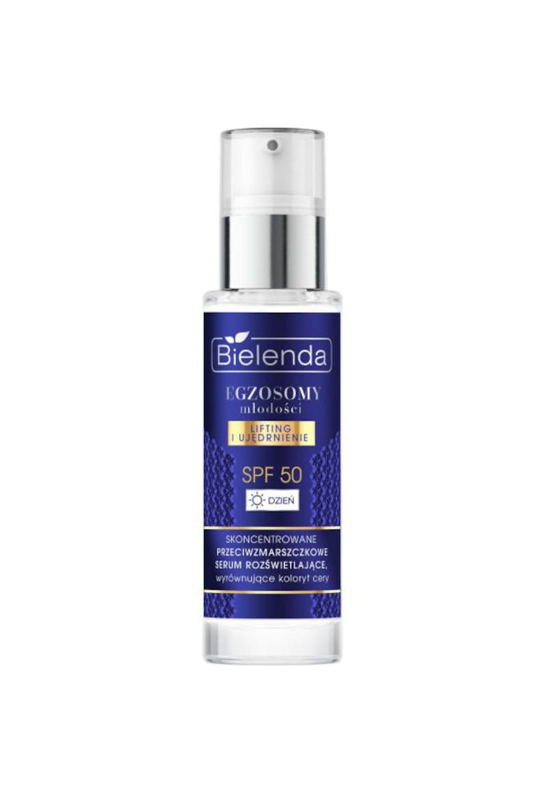 Ser iluminator SPF 50 - Exosomes Of Youth - uniformizare ton și protecție - 30 ml