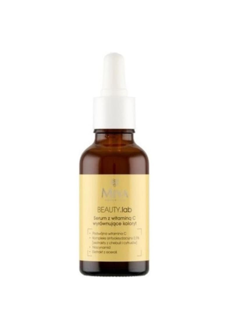 Serum facial - Beauty.lab - Uniformizare ton cu vitamina C - 30 ml