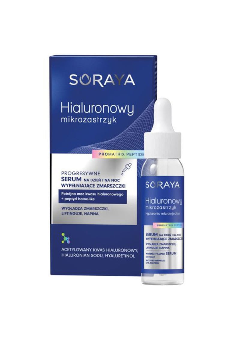 Ser facial Hialuron Micro Injection Pro Matrix - Umplere riduri cu acid hialuronic - 30 ml