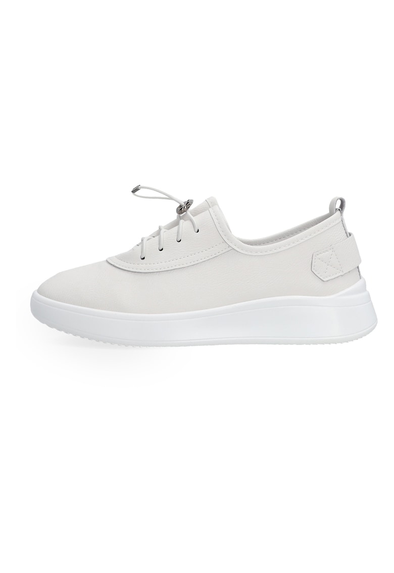 Pantofi sport cu talpa wedge din piele
