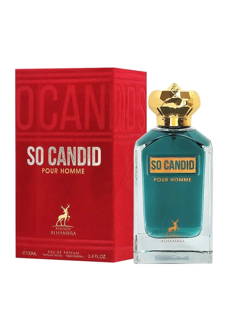 Parfum barbati - Alhambra So Candid - 100ml - note florale si lemnoase