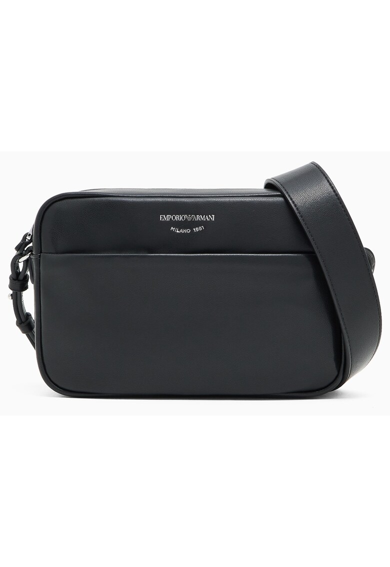 Geanta dama Emporio EW003032AF19229-UC001 - tip crossbody - piele ecologica - negru - inchidere cu fermoar - curea reglabila