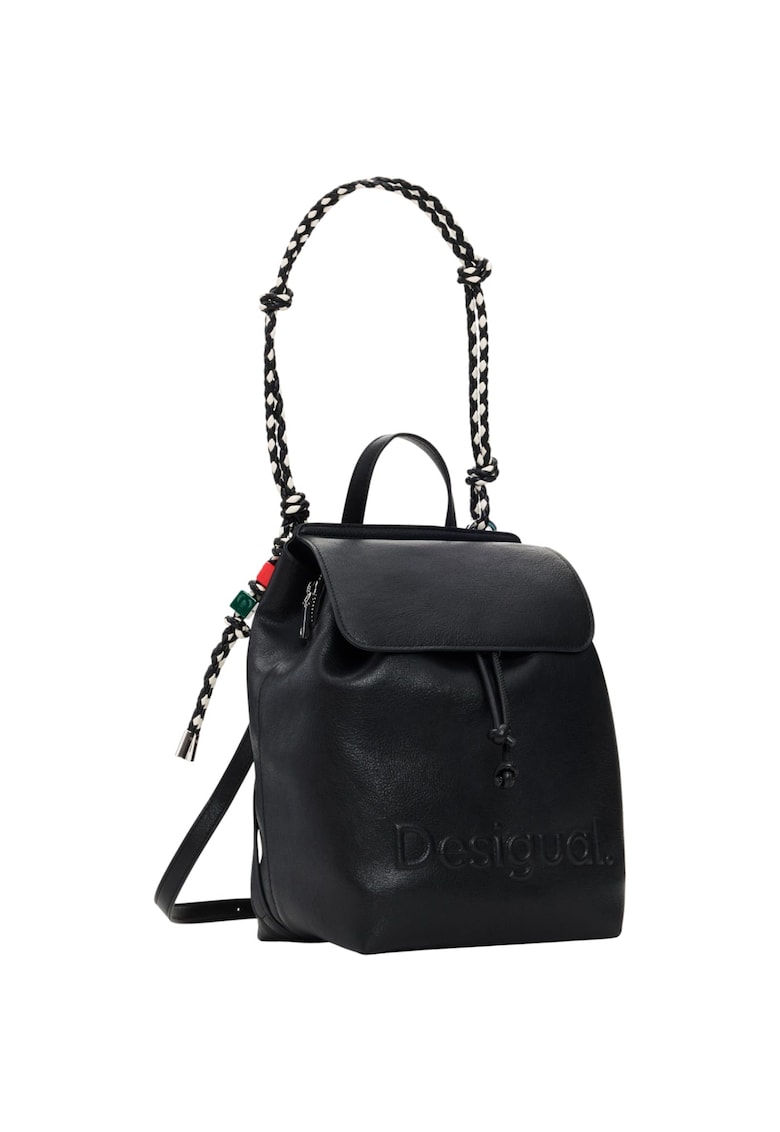 Rucsac Half Logo Luena Mini 54742 - Negru