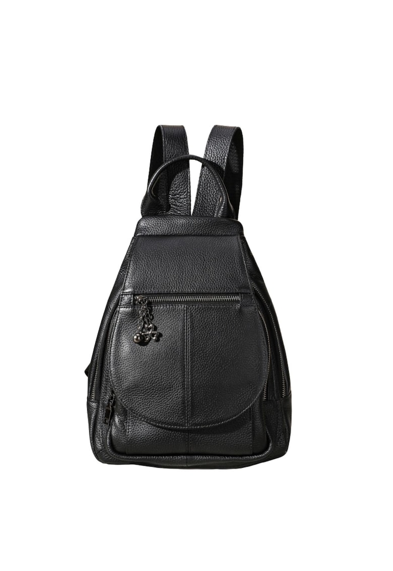 Rucsacuri dama piele naturala - Negru oxid