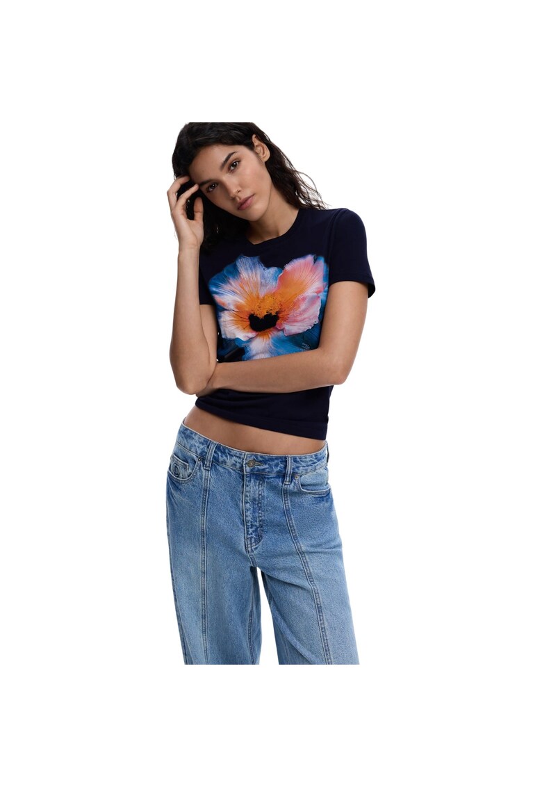 Tricou Estocolmo 54771 - Albastru inchis