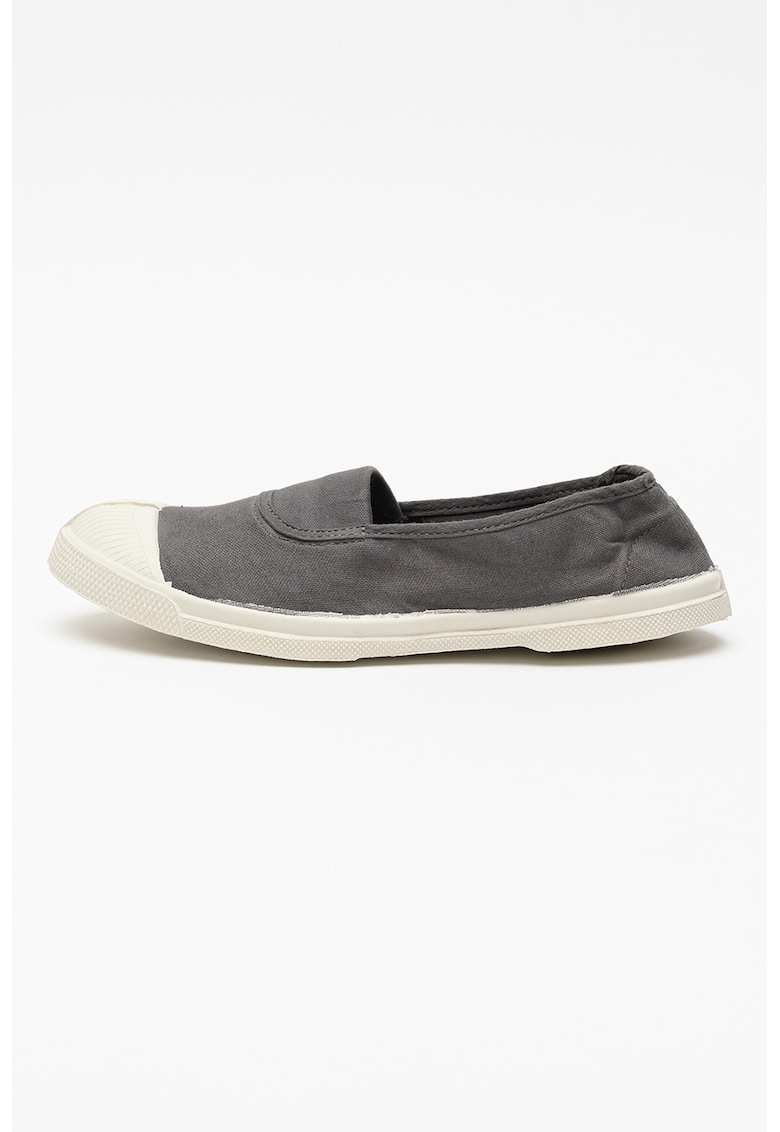 Tenisi canvas slip-on - Gri inchis