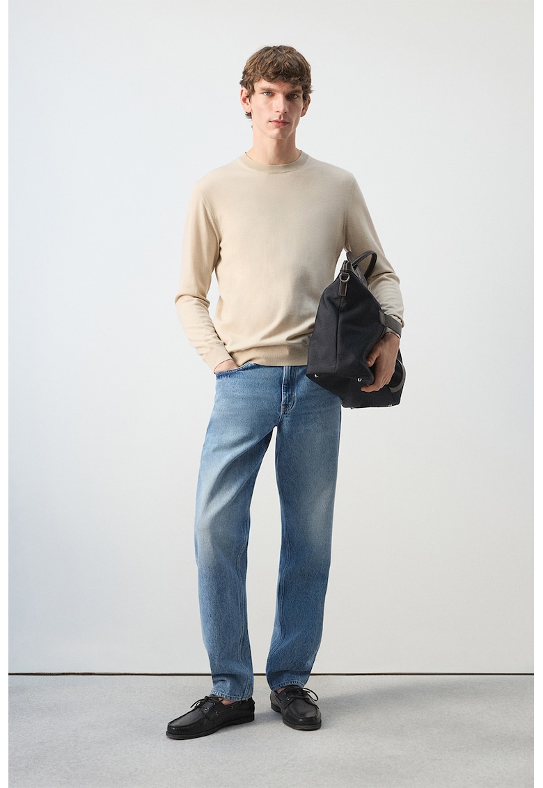 Blugi relaxed fit - Albastru