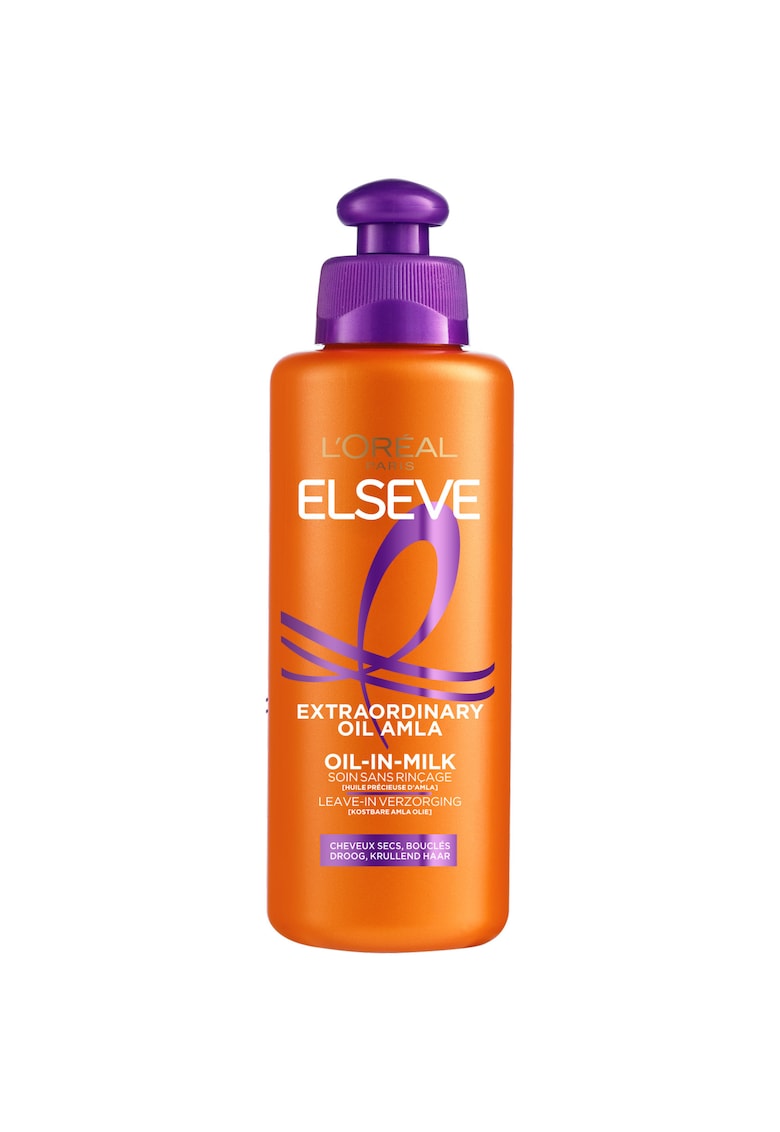 Balsam Fara Clatire Elseve Ulei Extraordinar cu Ulei de pretios de Amla - par uscat si cu bucle - defineste buclele timp de 72H - 200 ml