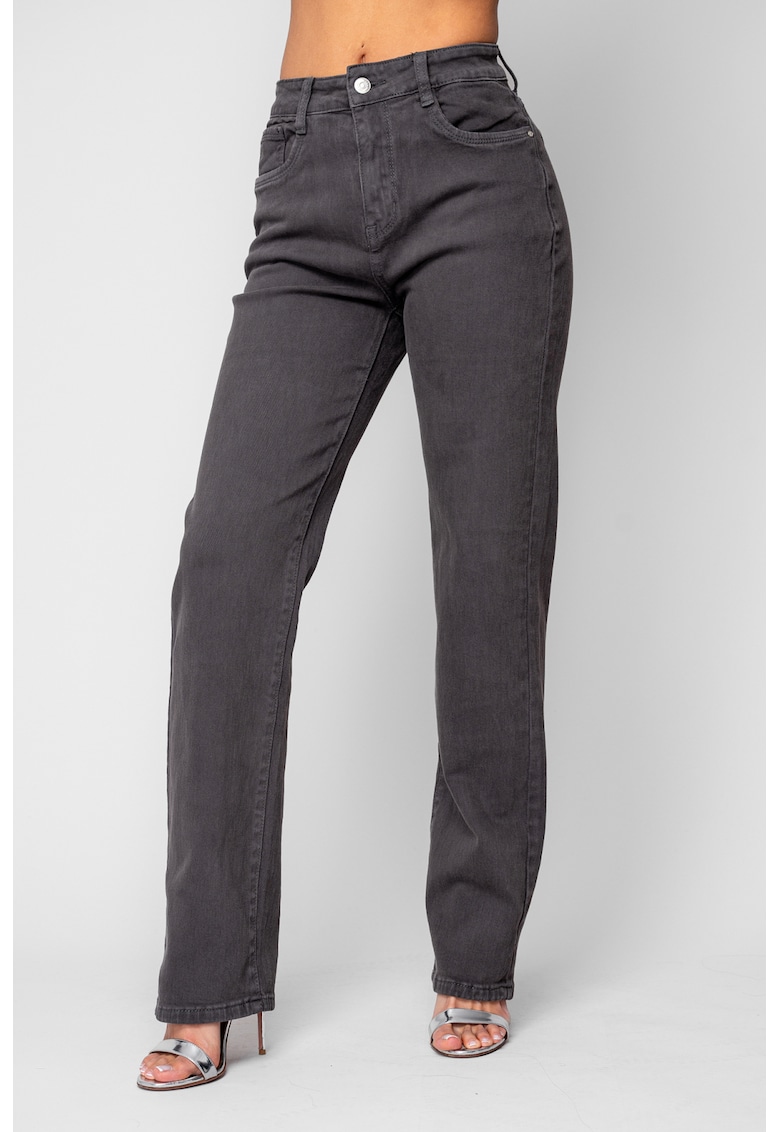 Blugi elastici regular Grey Anthracite 20046 - Gri
