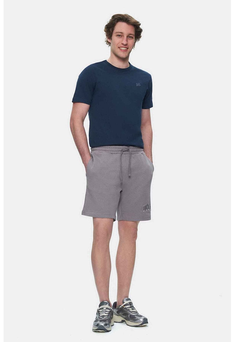 Pantaloni scurti din amestec de bumbac Jarvis - Gri - Gri