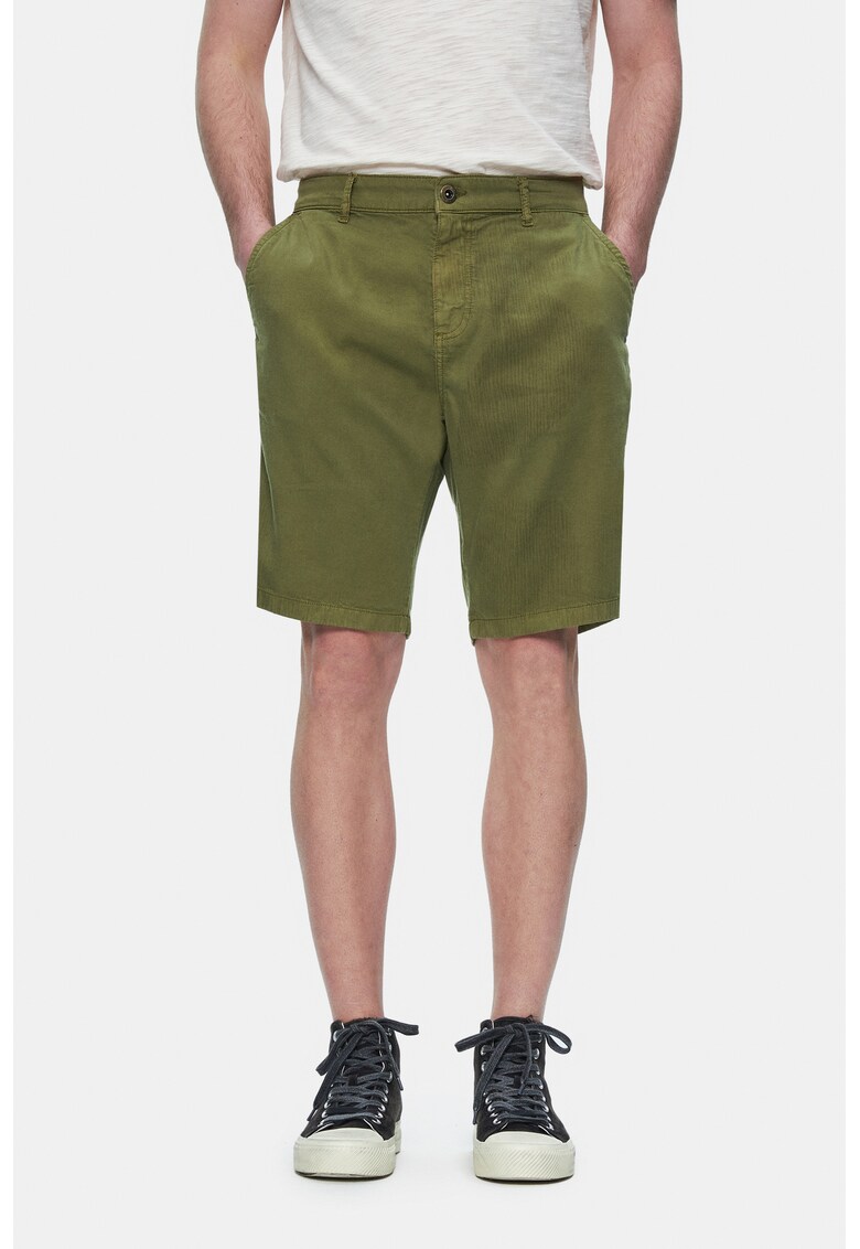 Pantaloni scurți cu buzunare Valor - Verde masliniu - Verde