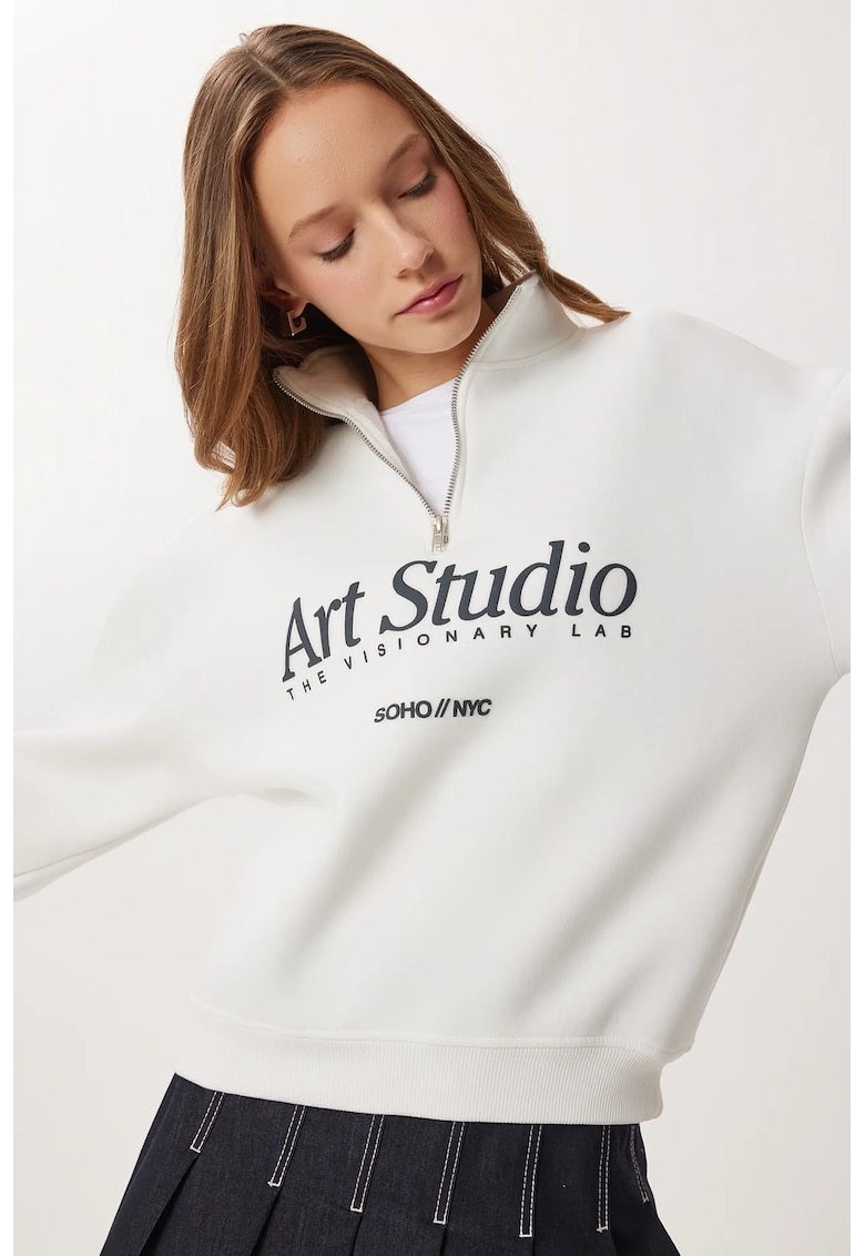 Hanorac - Happiness Istanbul - Ecru - Textil