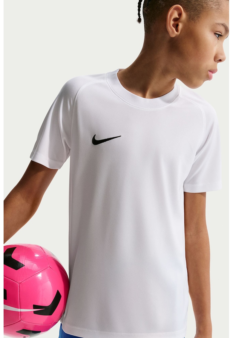 Tricou cu tehnologie Dri Fit si maneci raglan pentru fotbal Park VIII - Alb optic