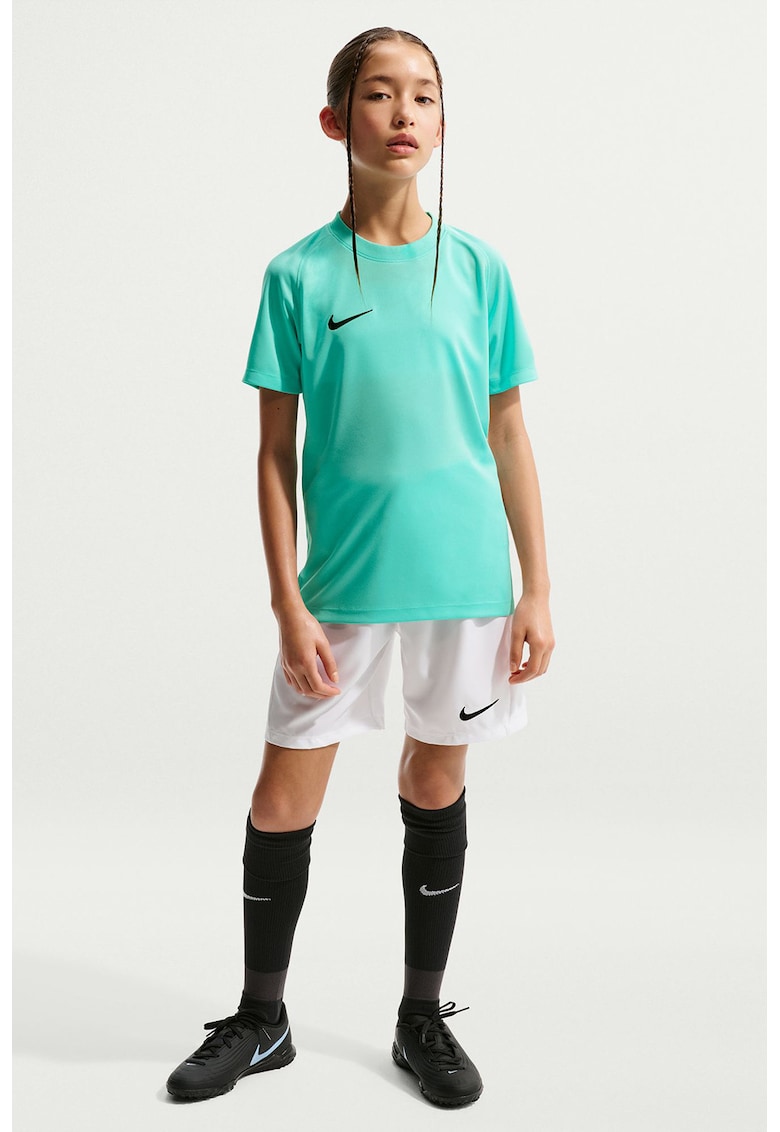 Tricou cu tehnologie Dri Fit si maneci raglan pentru fotbal Park VIII - Verde deschis