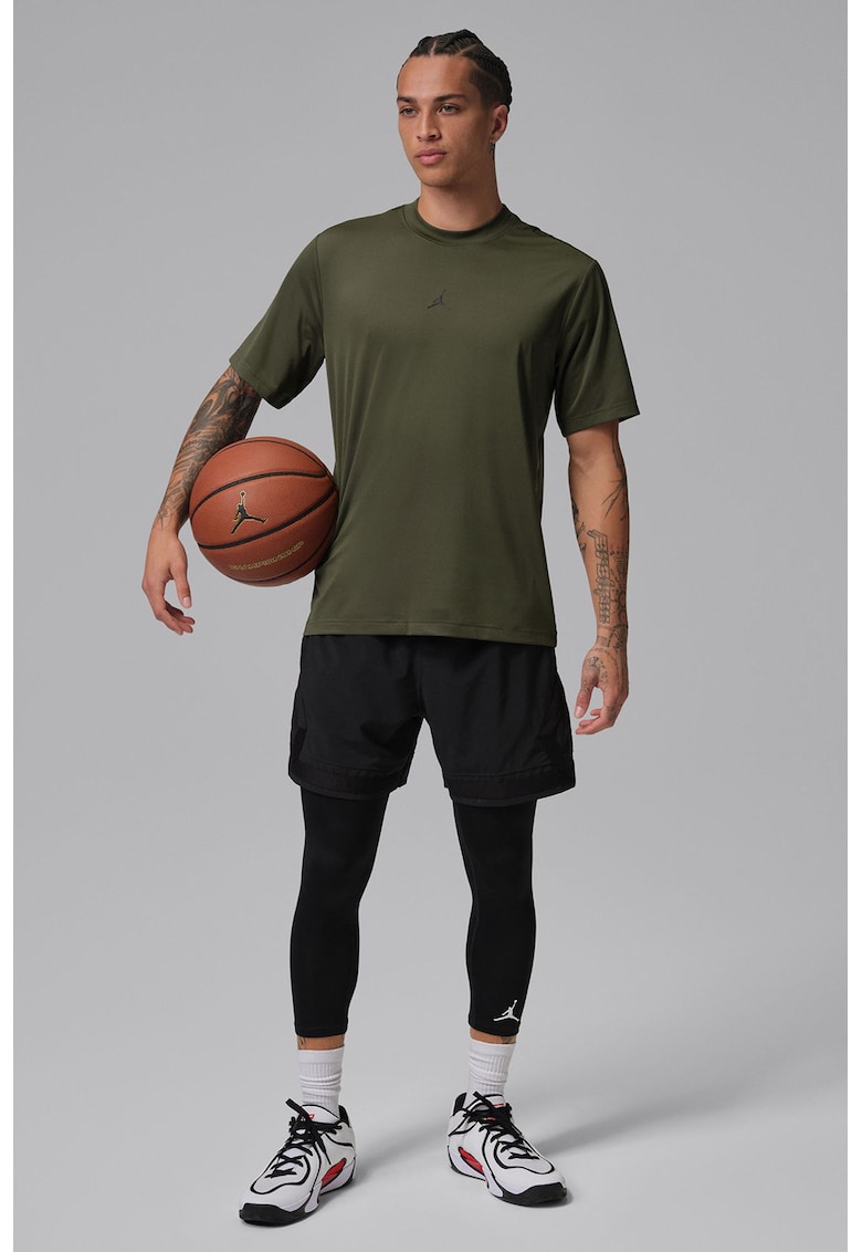 Tricou cu tehnologie Dri-FIT pentru baschet - Kaki