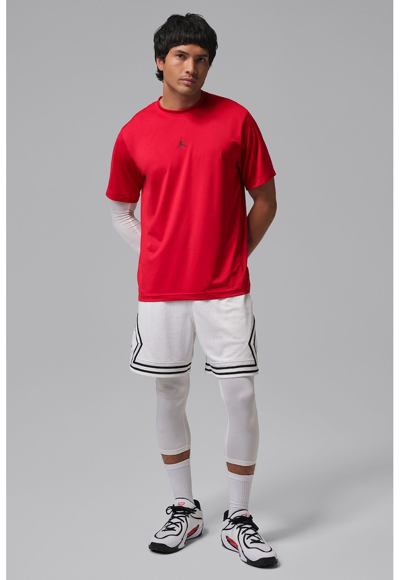 Tricou cu tehnologie Dri-FIT pentru baschet - Rosu