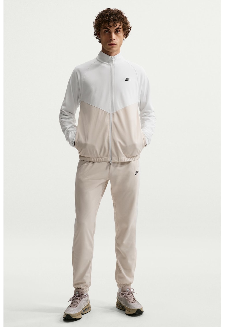 Trening cu logo - Alb fildes/Alb optic/Crem