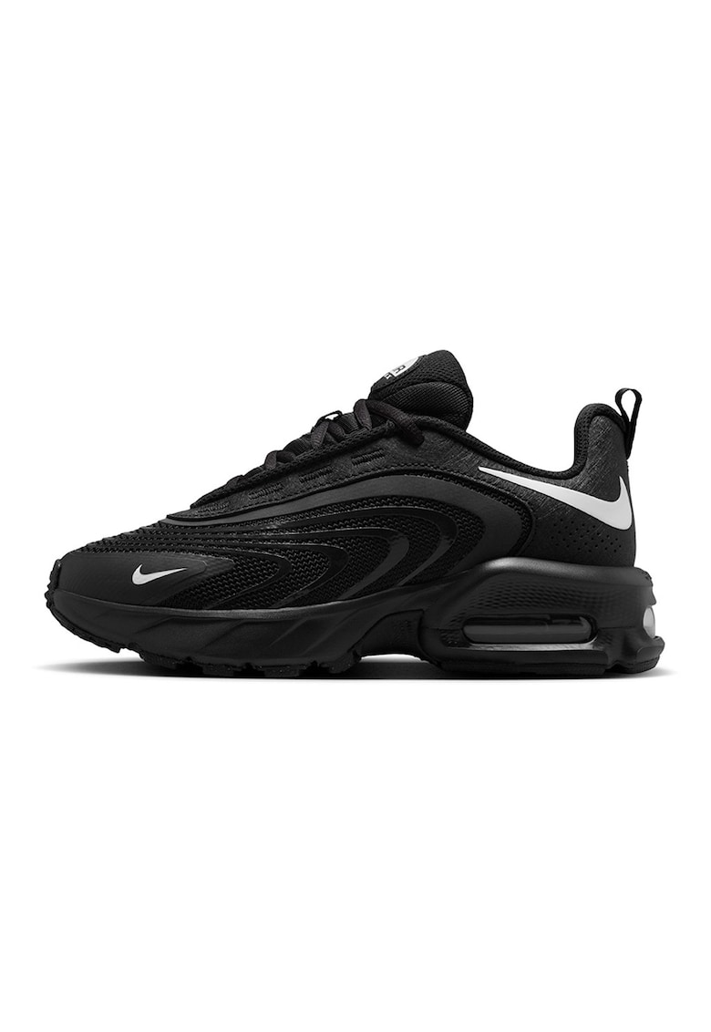 Pantofi sport Air Max Fire din plasa cu garnituri din piele ecologica - Negru