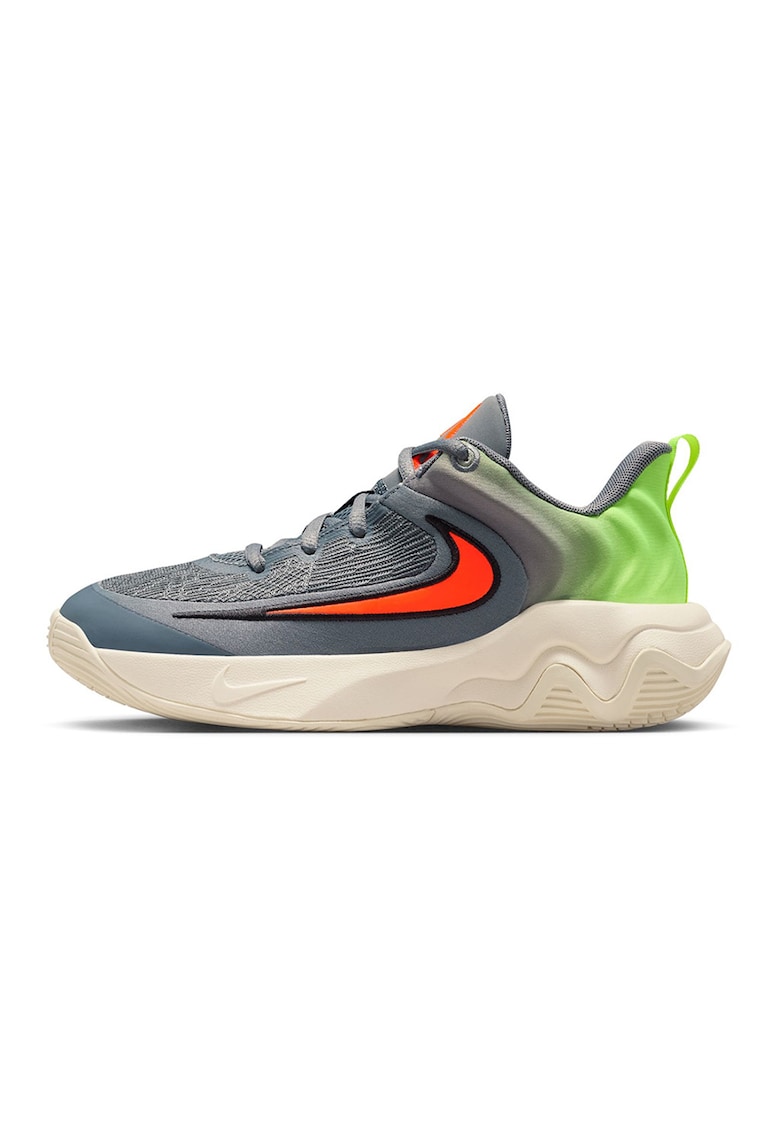 Pantofi Giannis Immortality 4 pentru baschet - Gri inchis/Coral/Alb murdar